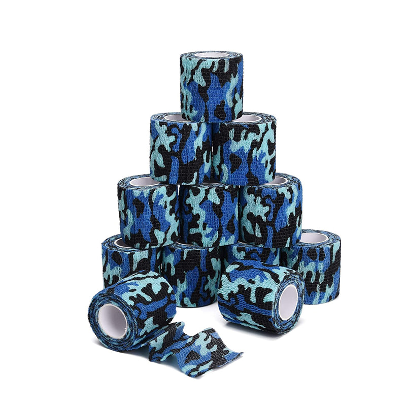 Клейка гнучка дихаюча когезивна пов'язка першої допомоги для домашніх тварин