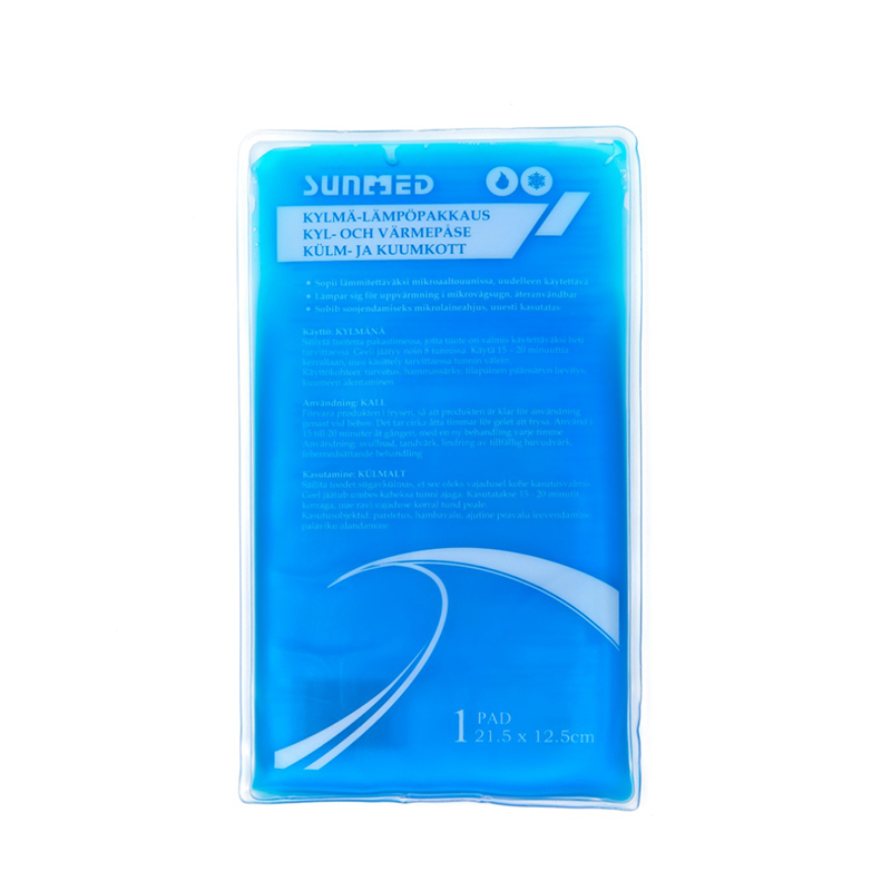 Багаторазовий гнучкий м’який гелевий гарячий і холодний пакет для травм 