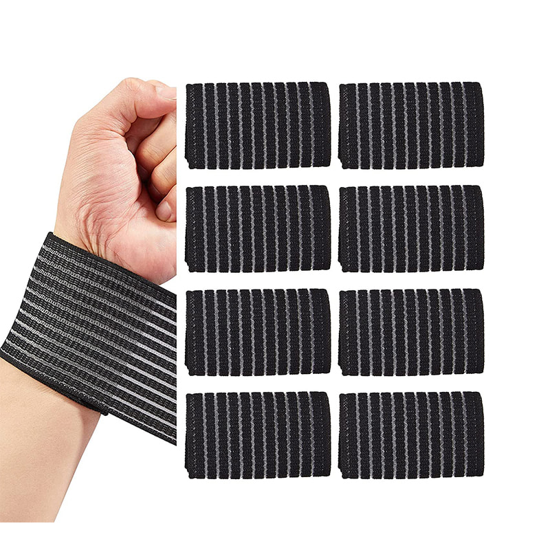 Повітропроникна еластична компресійна пов'язка для зап'ястя