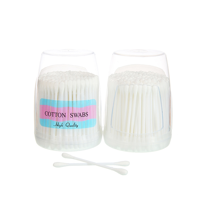 Роздрібна стерильна медична ватна палочка для догляду за ранами 