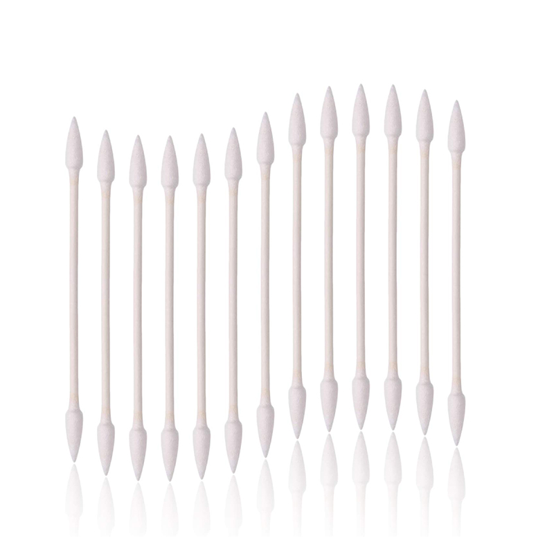 Біорозкладаний стерильний медичний ватний тампон з двома наконечниками 