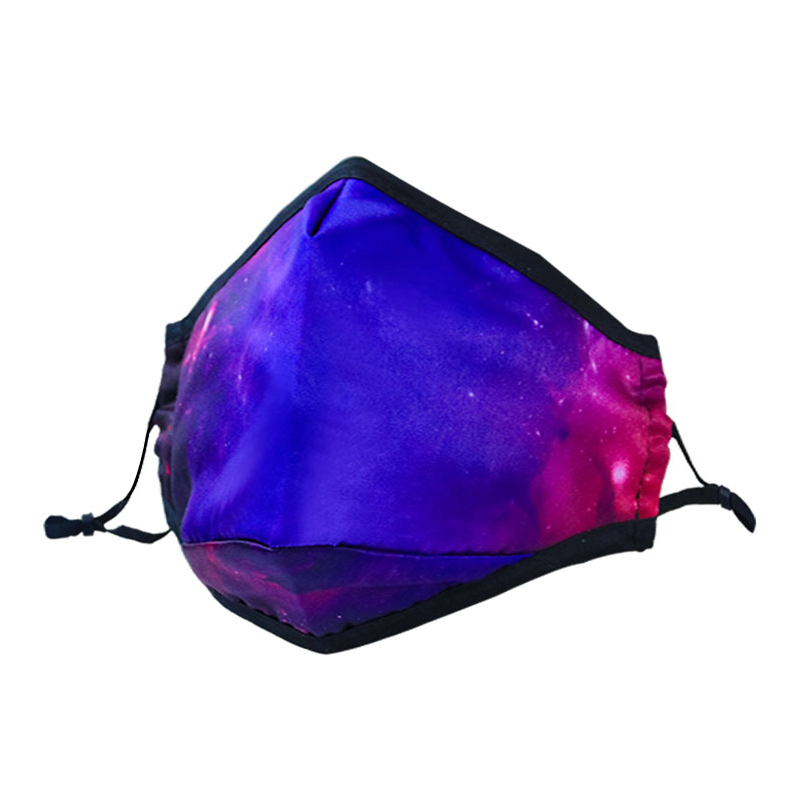 Спеціальна бавовняна маска для обличчя з повнорозмірним друком 