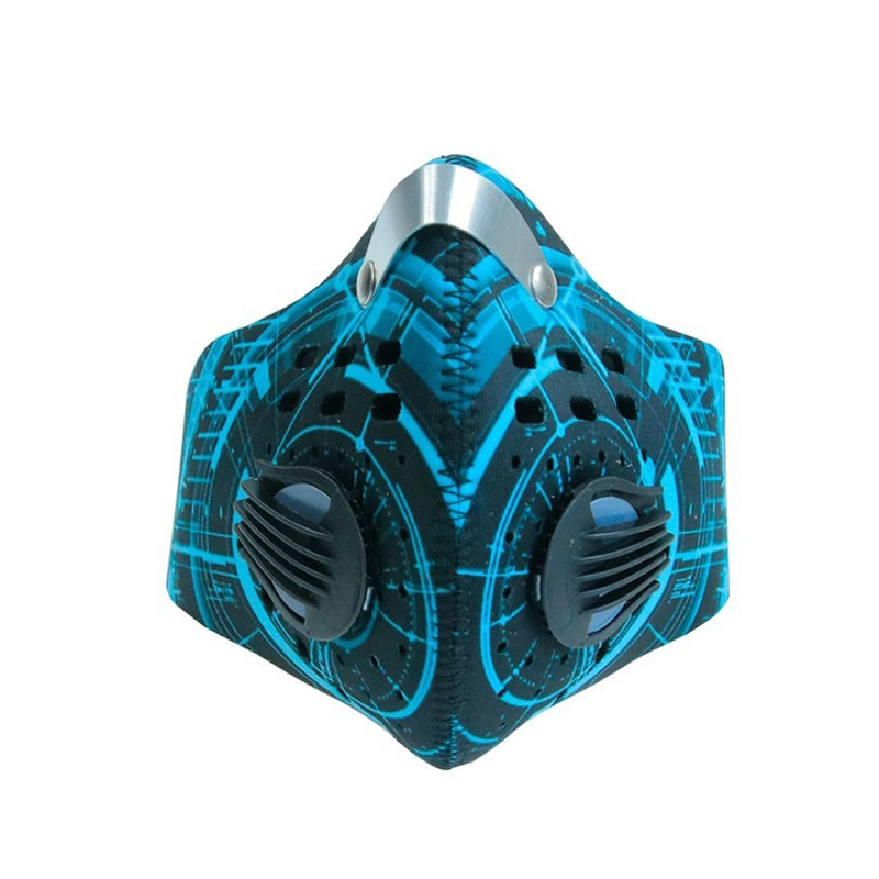 Велосипедна дихаюча маска унісекс із регульованими вушними петлями 