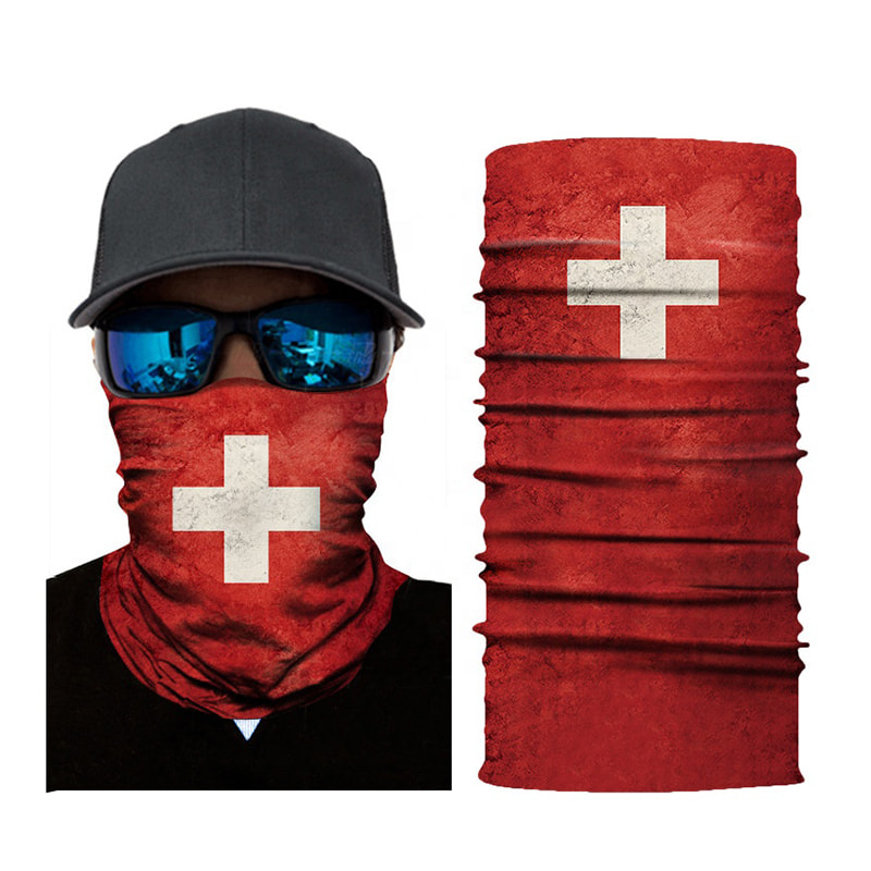 Індивідуальна бавовняна бандана для велосипедної маски для обличчя 