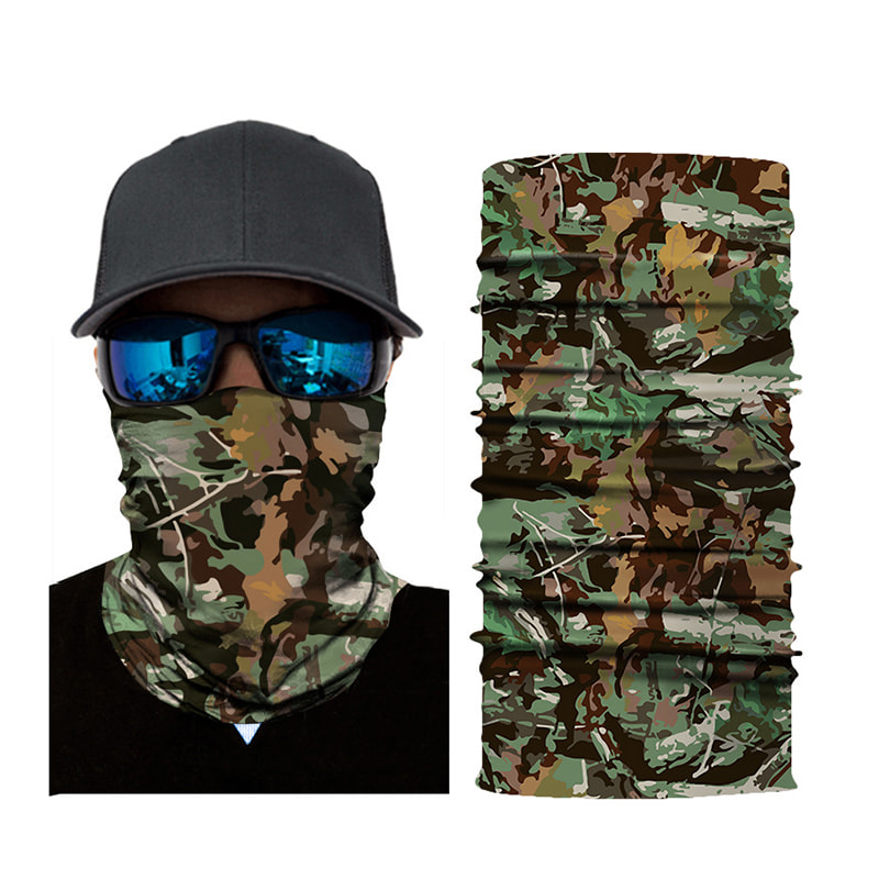 Безшовна зручна тканинна трубчаста велосипедна маска 