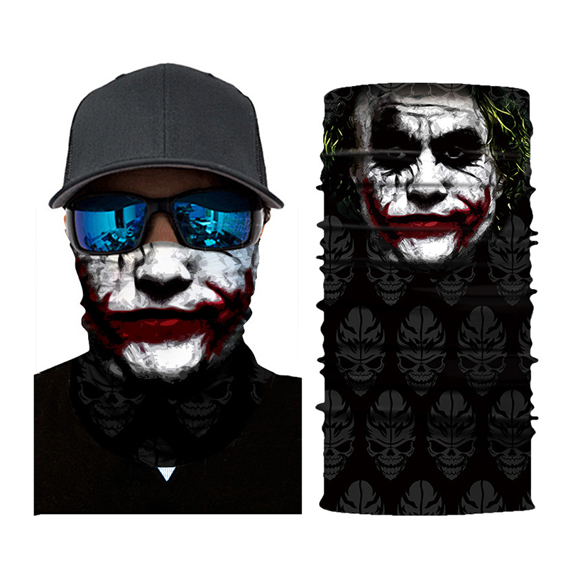 Велосипедна багатофункціональна еластична бавовняна головна маска 