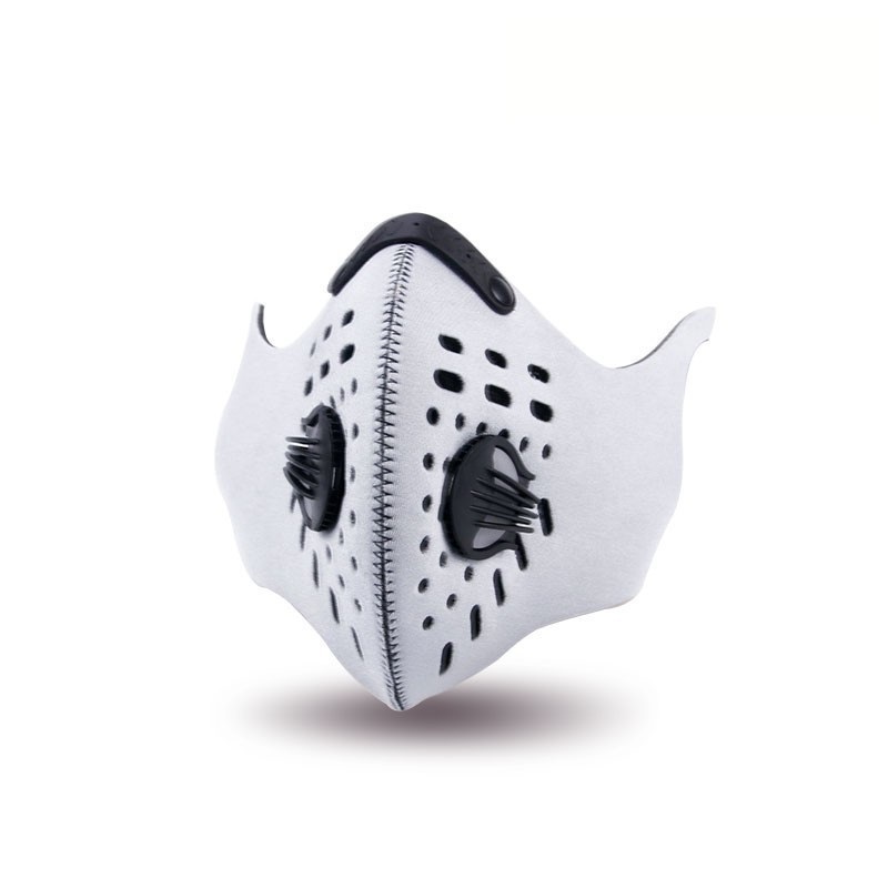 Зимова морозостійка вітрозахисна веломаска з фільтрами та клапаном