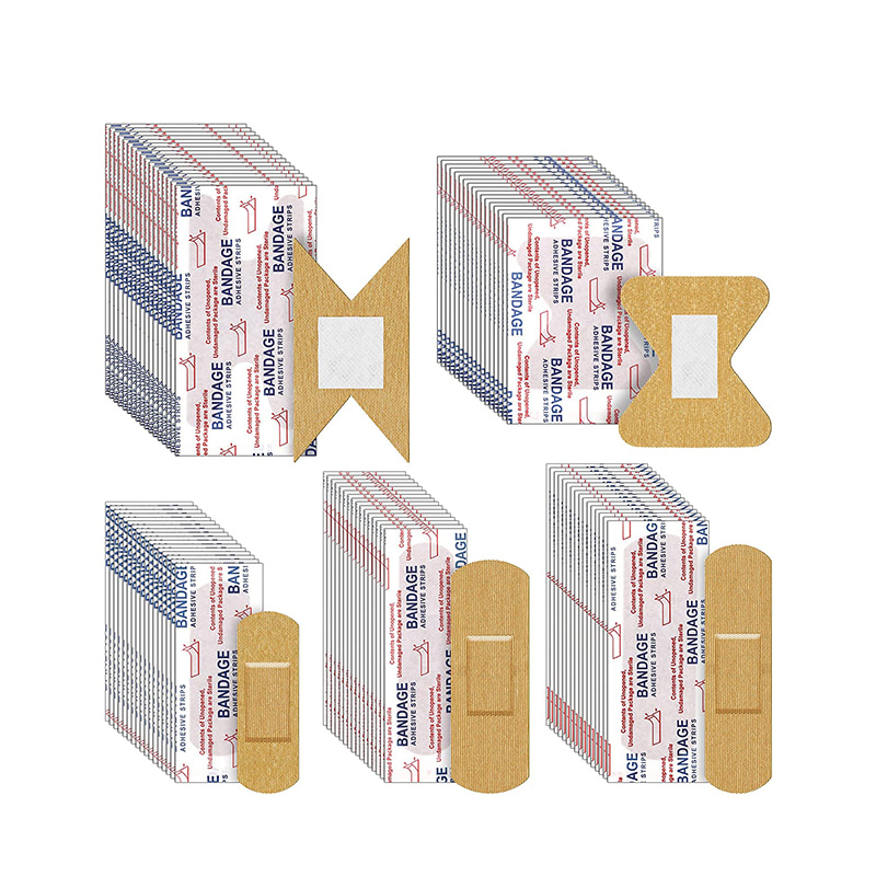 Гнучка тканинна клейка пов'язка першої допомоги для незначних подряпин