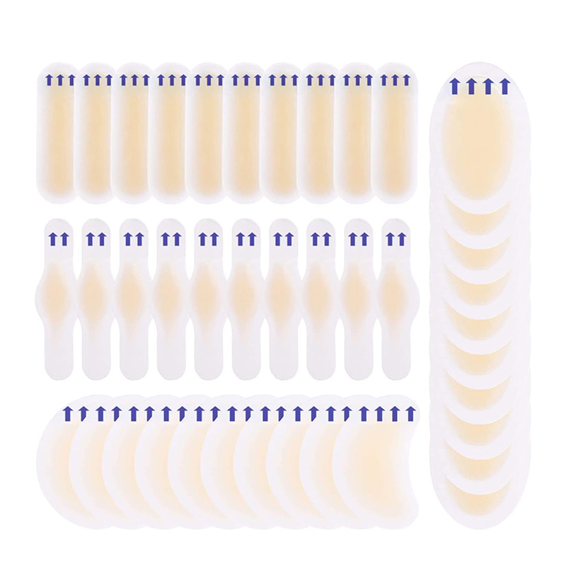 Міцний водонепроникний гідроколоїдний гелевий пластир для пухирів 