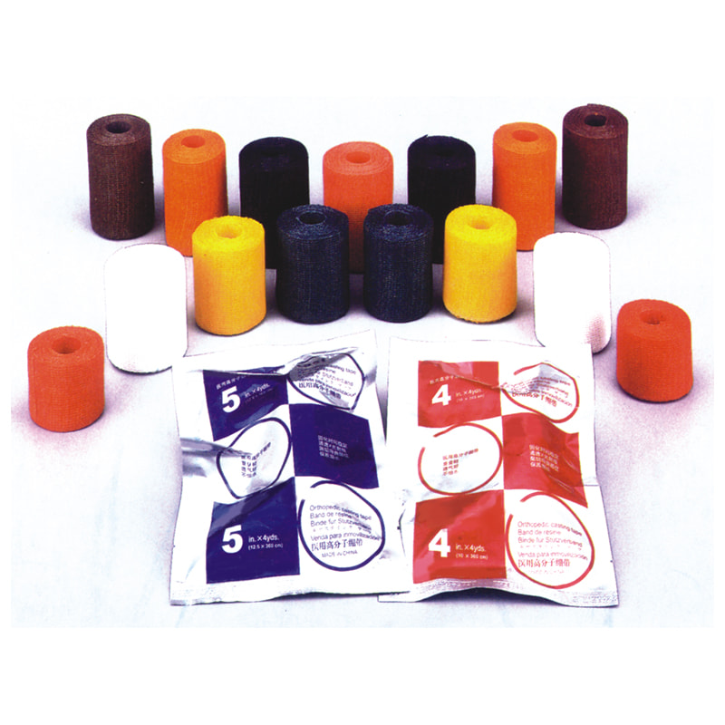 Кастингова пов'язка Перша допомога Скловолоконна кастингова стрічка