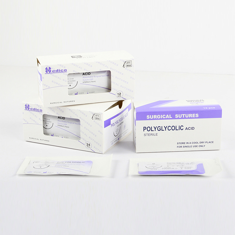 Розсмоктуючі хірургічні нитки POLYGLYCOLICACID (PGA)
