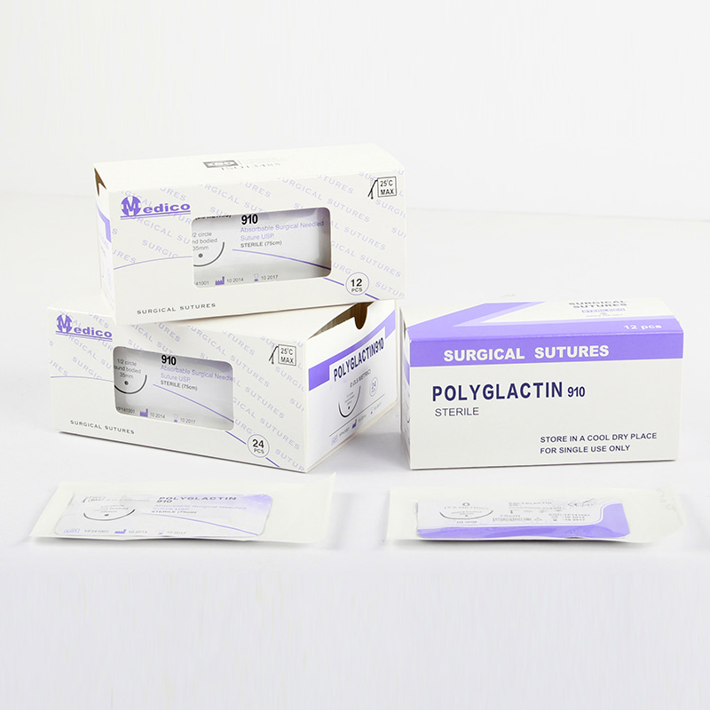 Хірургічні нитки, що розсмоктуються POLYGLACTIN 910 (PGLA)