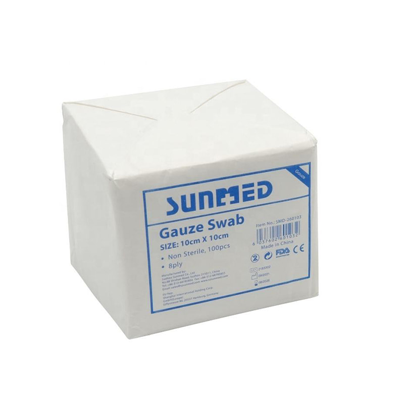 Одноразовий медичний абсорбуючий стерильний ватно-марлевий тампон